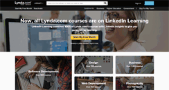 Desktop Screenshot of lynda.com